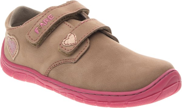 FARE BARE FLUTTER dětské celoroční boty béžové