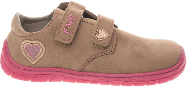 FARE BARE FLUTTER dětské celoroční boty béžové