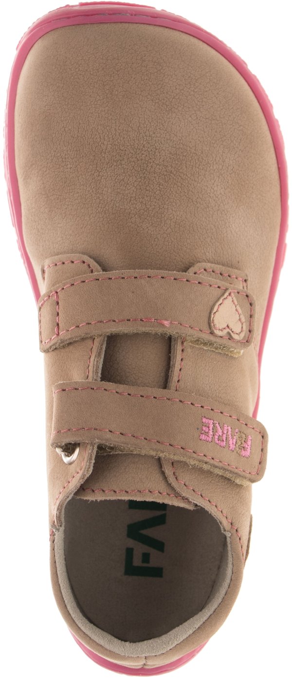 FARE BARE FLUTTER dětské celoroční boty béžové