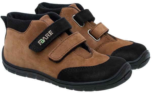 FARE BARE VISBY dětské celoroční boty hnědé