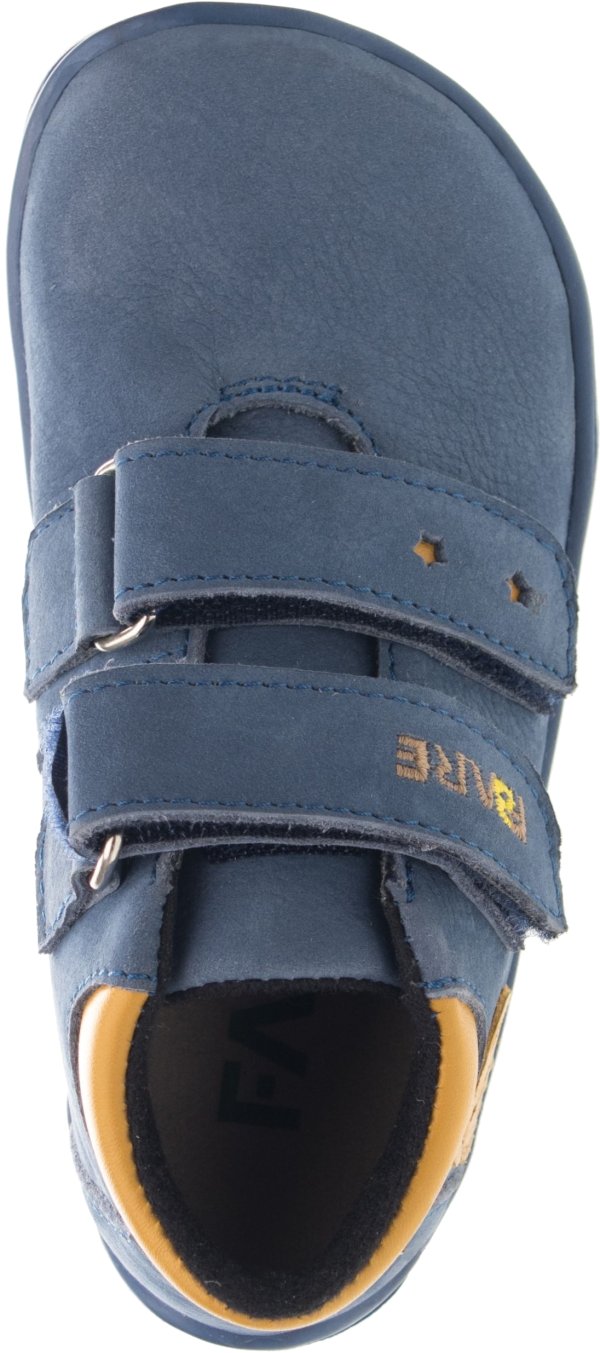 FARE BARE BERGENKY dětské celoroční nepromokavé boty modré