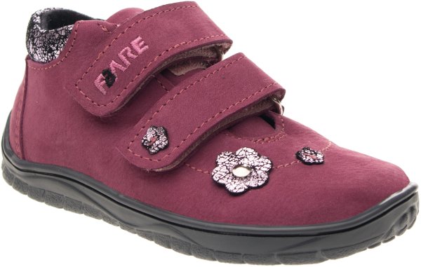 FARE BARE BERGENKY dětské celoroční nepromokavé boty fiaolová