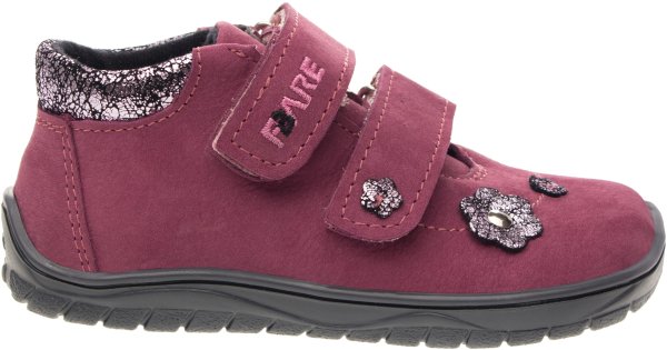 FARE BARE BERGENKY dětské celoroční nepromokavé boty fiaolová