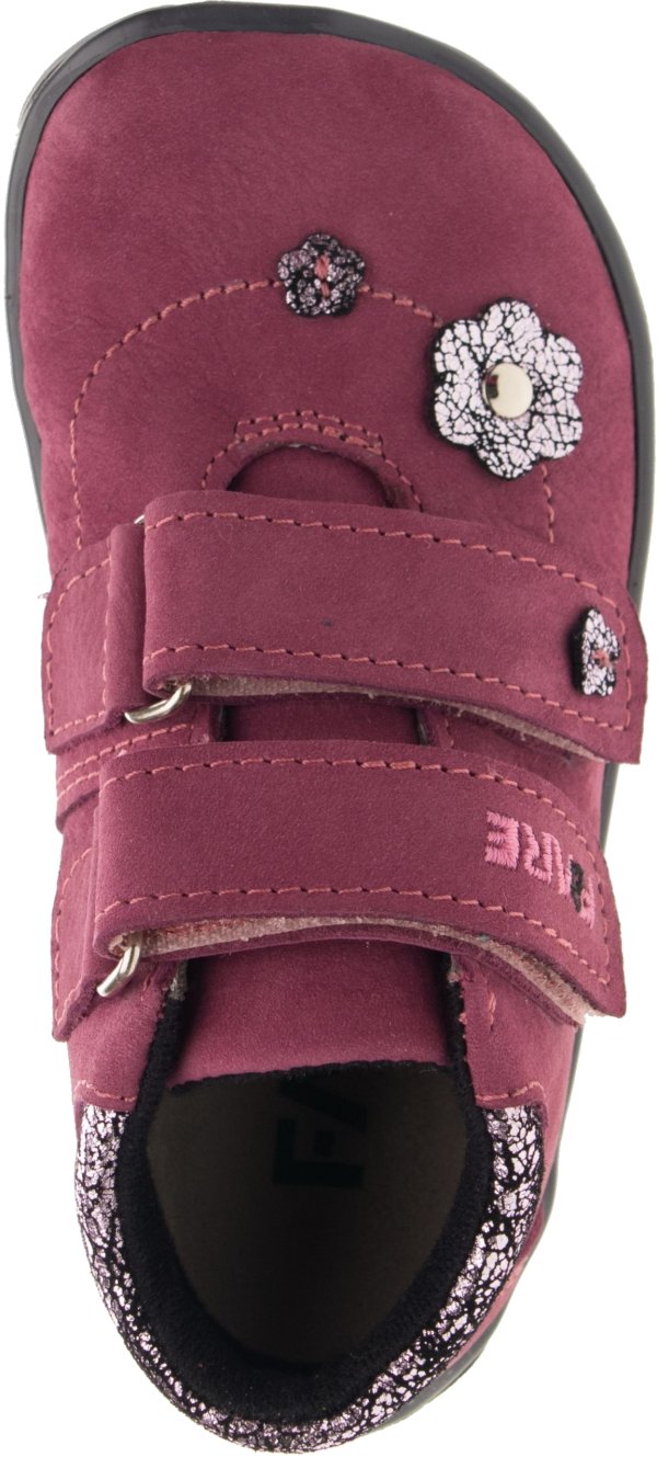 FARE BARE BERGENKY dětské celoroční nepromokavé boty fiaolová