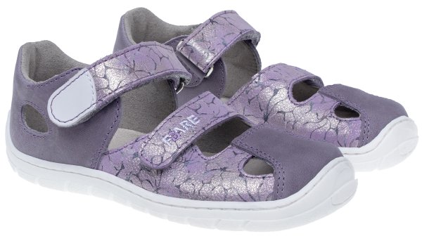 FARE BARE TRIPOLIS dětské sandály fialové