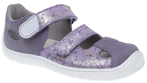 FARE BARE TRIPOLIS dětské sandály fialové