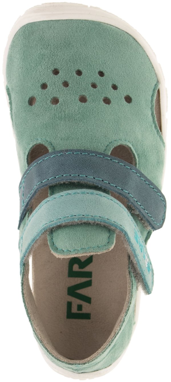 FARE BARE ECONOMIC dětské sandály tyrkysové