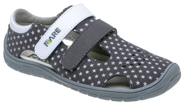 FARE BARE ECONOMIC kid’s summer shoes grey