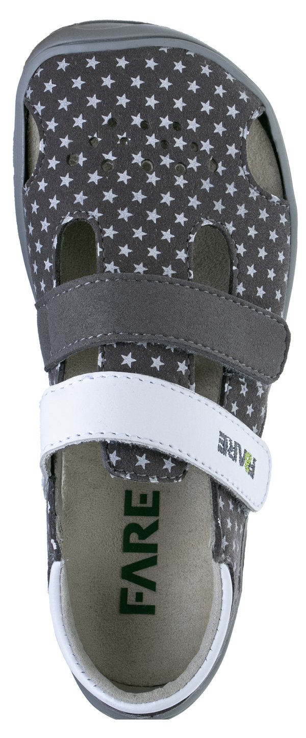 FARE BARE ECONOMIC kid’s summer shoes grey