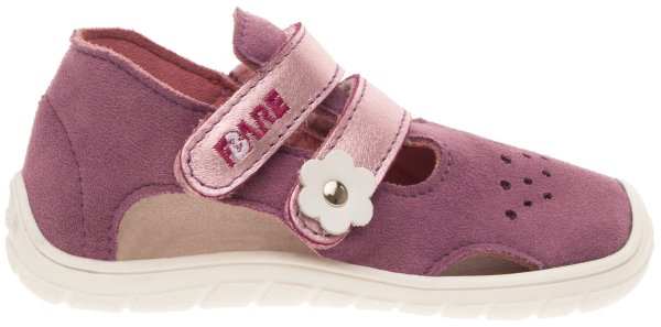 FARE BARE ECONOMIC dětské sandály lila šeřík
