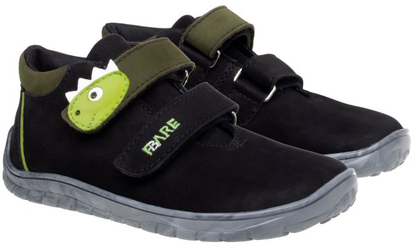 FARE BARE BERGENKY  kid's all-year waterproof shoes black