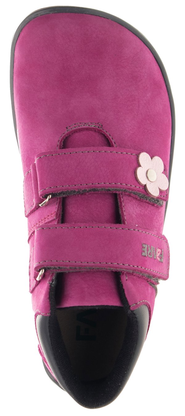 FARE BARE BERGENKY dětské celoroční nepromokavé boty růžové