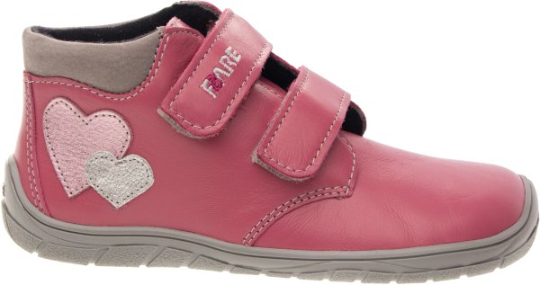 FARE BARE HOLEBY dětské celoroční boty růžové