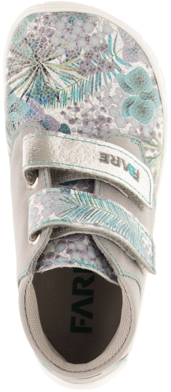 FARE BARE HRAVÉ BOTY celoroční šedé květy