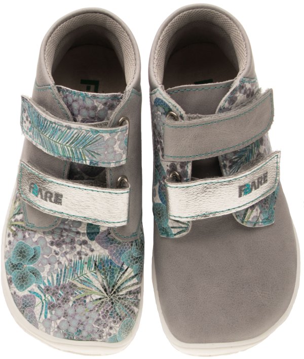 FARE BARE HRAVÉ BOTY celoroční šedé květy