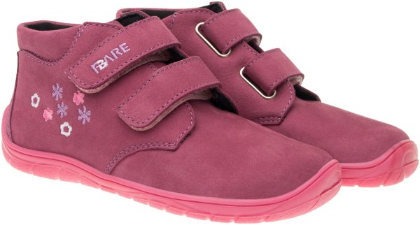 FARE BARE HOLEBY dětské celoroční boty bordó