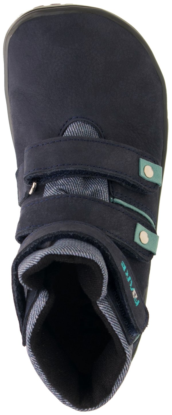 FARE BARE FJORDKY dětské celoroční nepromokavé boty modré