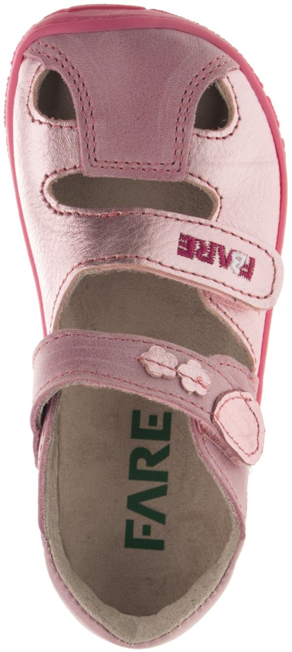 FARE BARE TRIPOLIS dětské sandály růžové