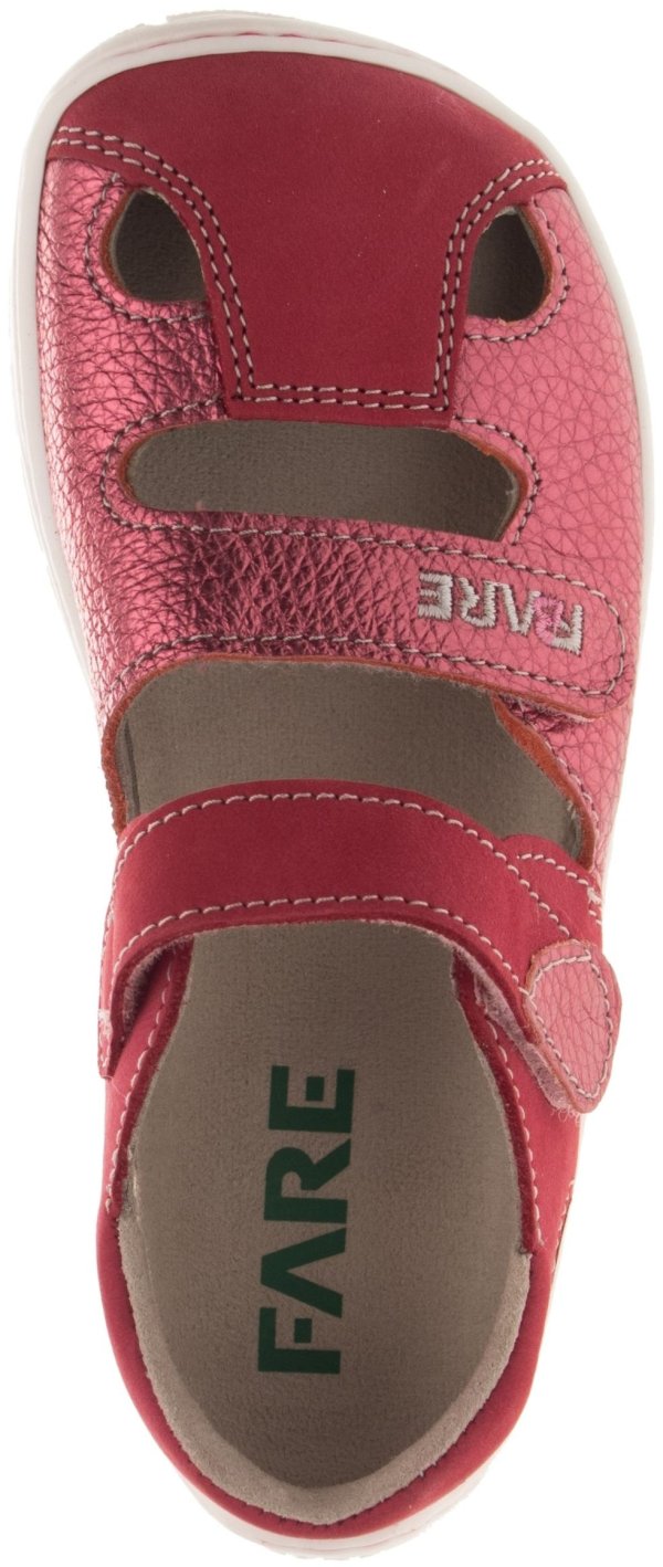 FARE BARE TRIPOLIS dětské sandály červené