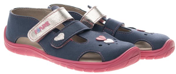 FARE BARE ECONOMIC dětské sandály modré