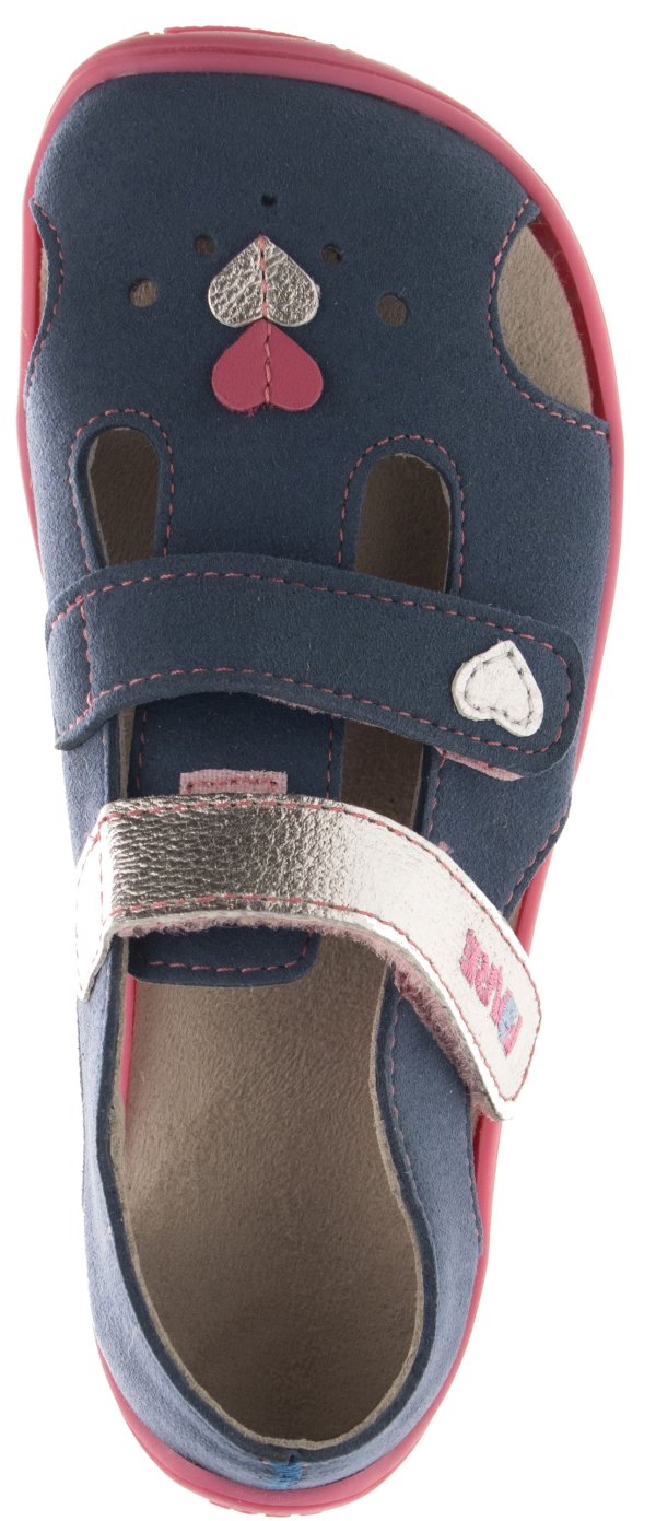 FARE BARE ECONOMIC dětské sandály modré