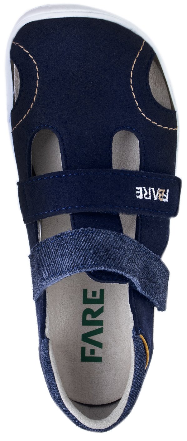 FARE BARE ECONOMIC dětské sandály modré