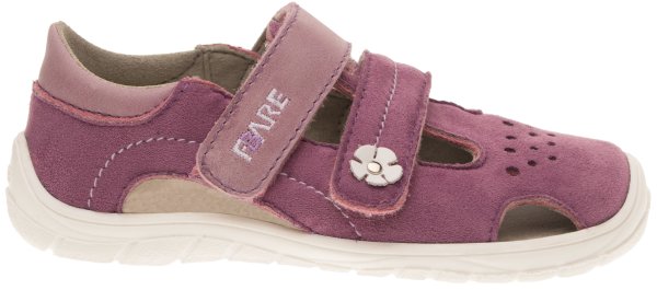 FARE BARE ECONOMIC dívčí sandály růžové