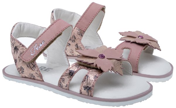 FARE BARE dívčí sandály lososová