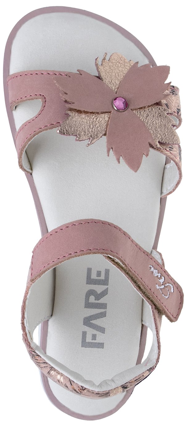 FARE BARE dívčí sandály lososová