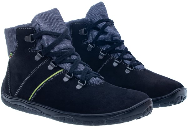 FARE BARE FJORDKY celoroční nepromokavé kotníkové boty černé