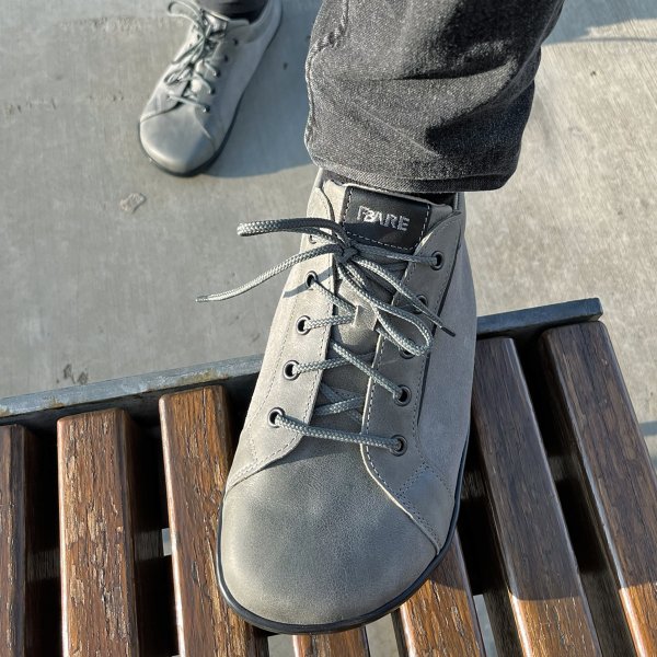 FARE BARE ELEGANT celoroční boty šedé