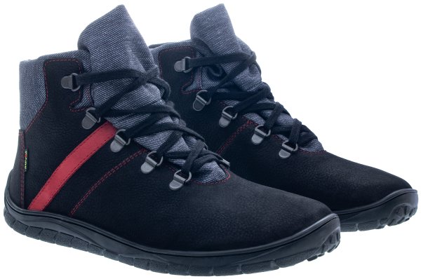 FARE BARE FJORDKY celoroční nepromokavé kotníkové boty černé