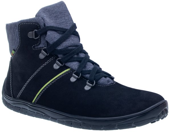 FARE BARE FJORDKY celoroční nepromokavé kotníkové boty černé