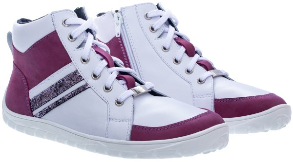 FARE BARE SPRINGFIELDKY celoroční boty bílo-vínová