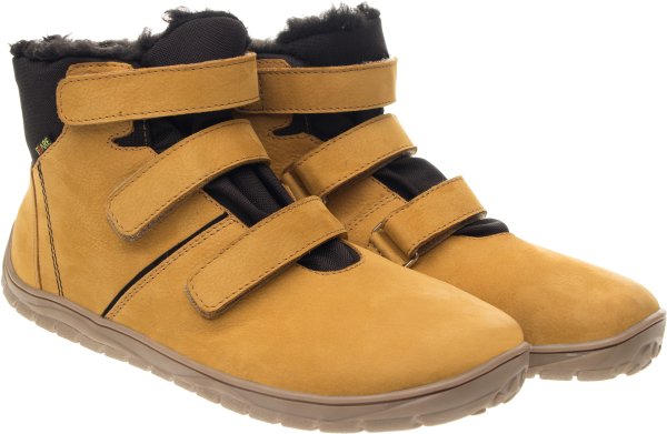 FARE BARE FJORDKY unisex zimní nepromokavé boty okrová