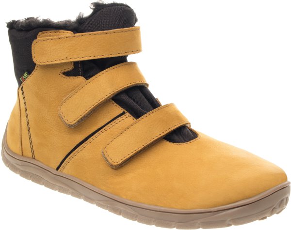 FARE BARE FJORDKY unisex zimní nepromokavé boty okrová