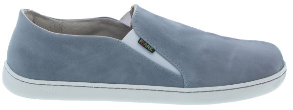 FARE BARE SLIP-ON tenisky dusty blue