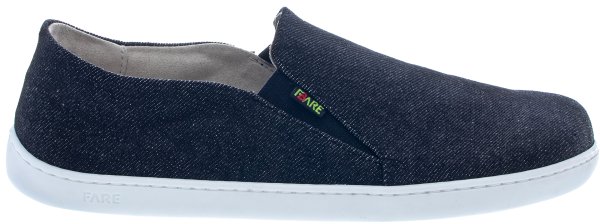 FARE BARE SLIP-ON tenisky černé