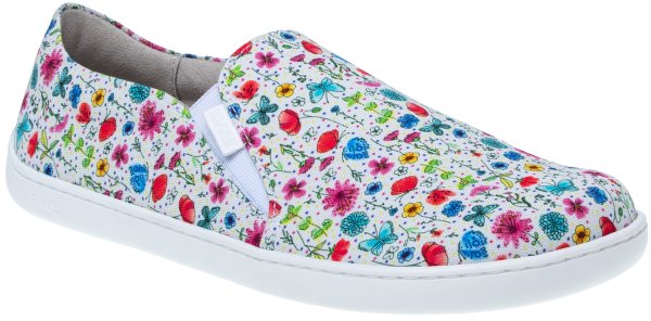 FARE BARE SLIP-ON tenisky flower