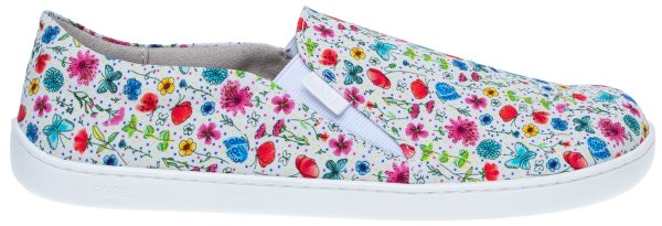 FARE BARE SLIP-ON tenisky flower