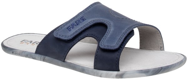 FARE BARE TERRA Pantoletten, blau