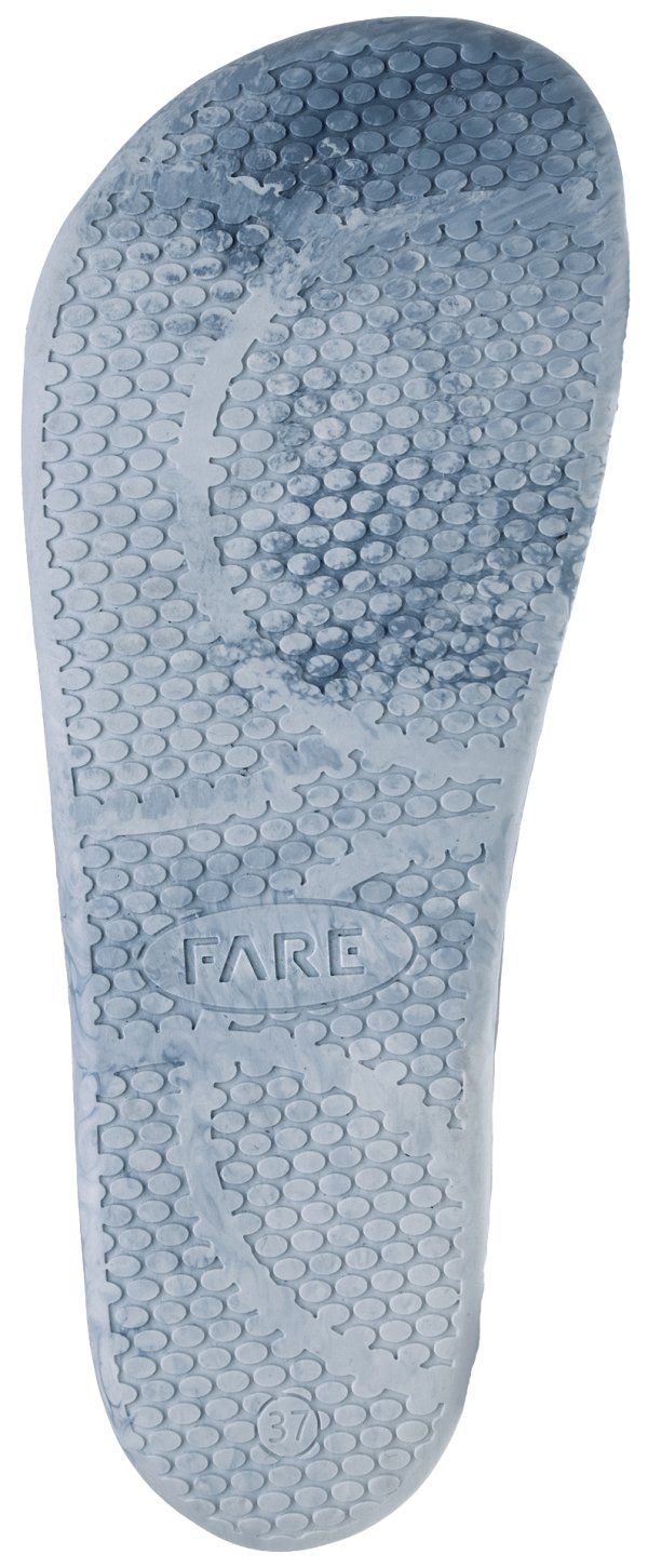 FARE BARE TERRA Pantoletten, blau