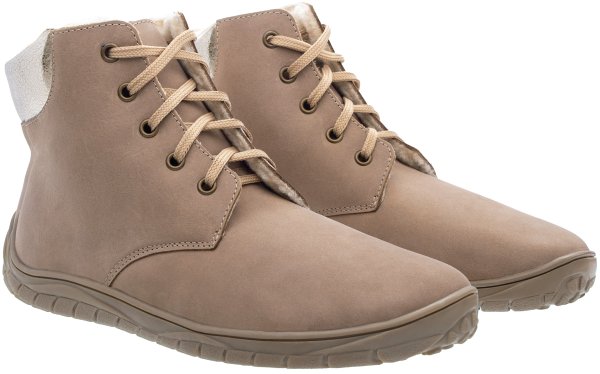 FARE BARE NIVELLA zimní kotníkové boty béžové