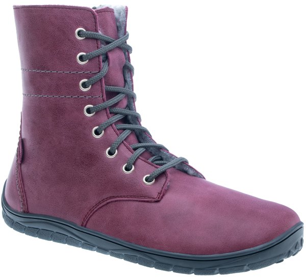 FARE BARE FREYA zimní boty vínová