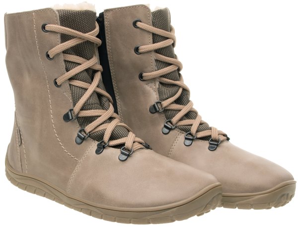 FARE BARE NORRY zimní nepromokavé boty béžové