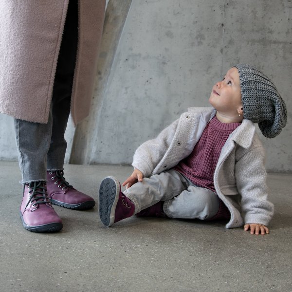 DENIMKY kid's winter shoes purple