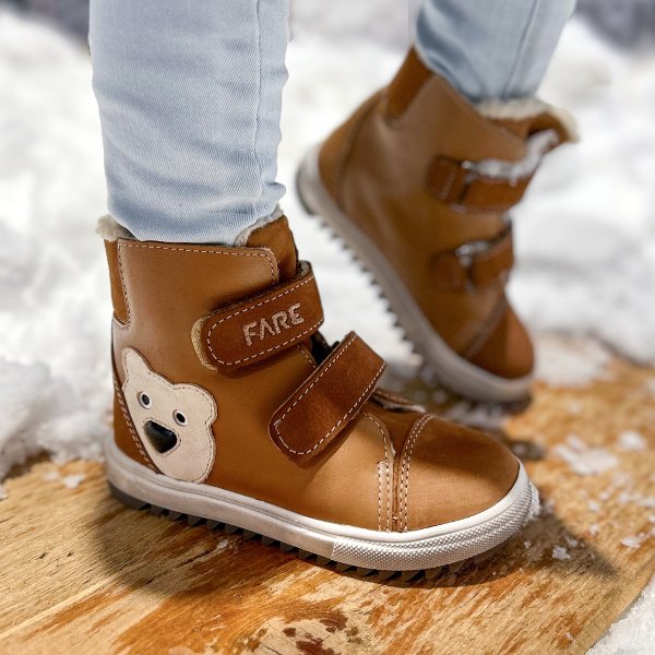FARE KLASIK TYROLKY kid's winter shoes browm