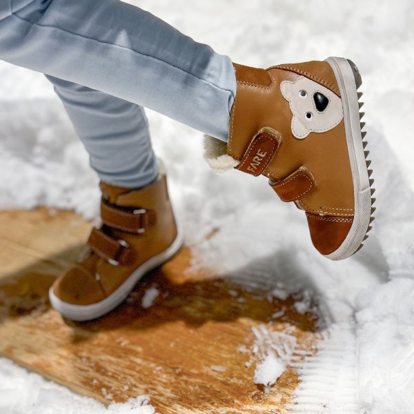 FARE KLASIK TYROLKY kid's winter shoes browm