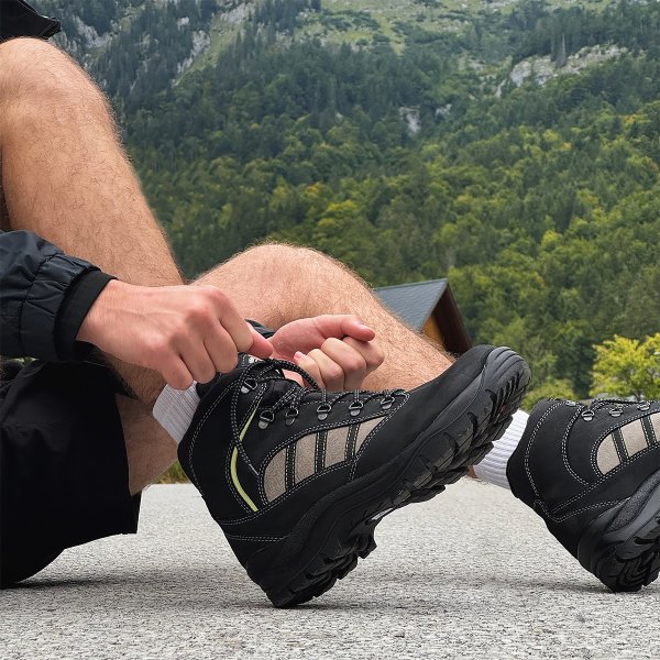 FARE KLASIK Men's all-year trekking shoes black