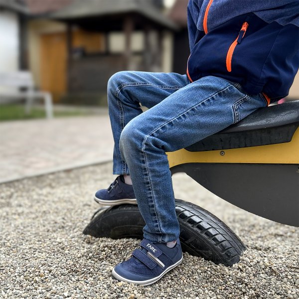 FARE KLASIK VENTO – wasserdichte Kinderschuhe für das ganze Jahr, blau